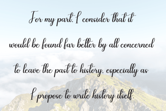 Autography Font - Preview 5