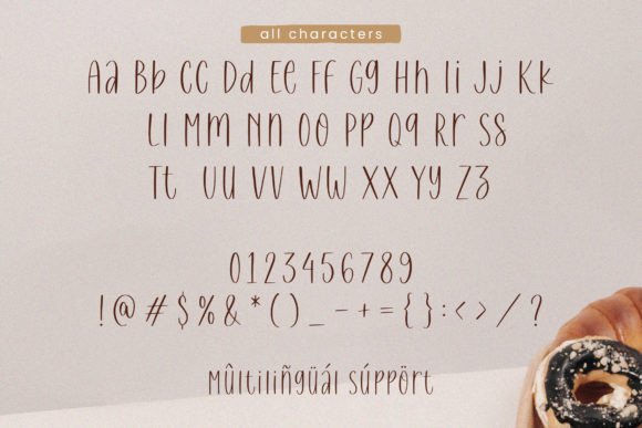 Bakehouse Font PNG with transparent background - Preview 5