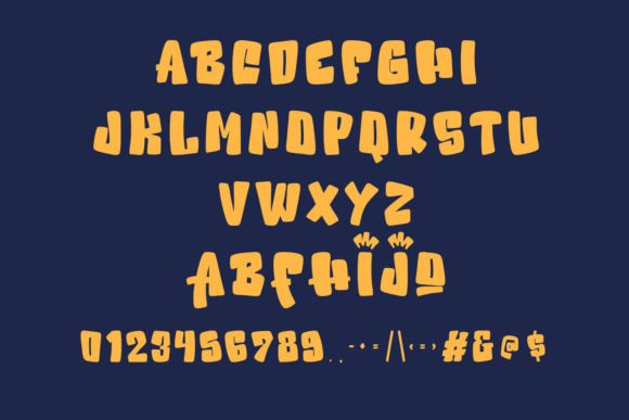Bejowish Font - Preview 6