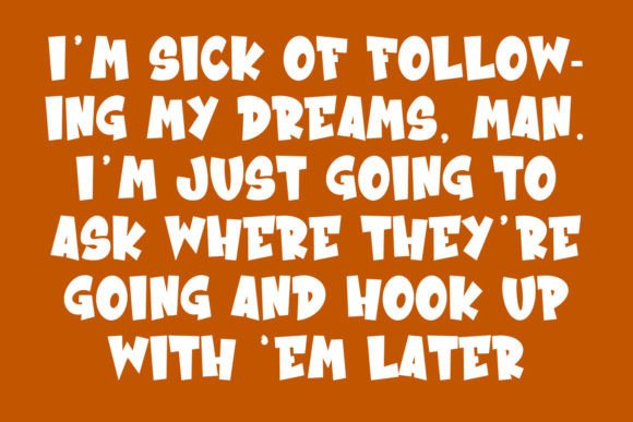 Boonzy Font - Preview 5