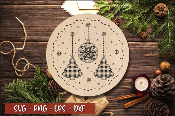 Christmas Snowflakes Laser Cut SVG Graphic Laser Engraving By Extreme DesignArt