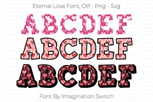 Eternal Love Font - Preview 1