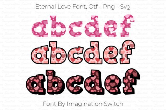 Eternal Love Font - Preview 2