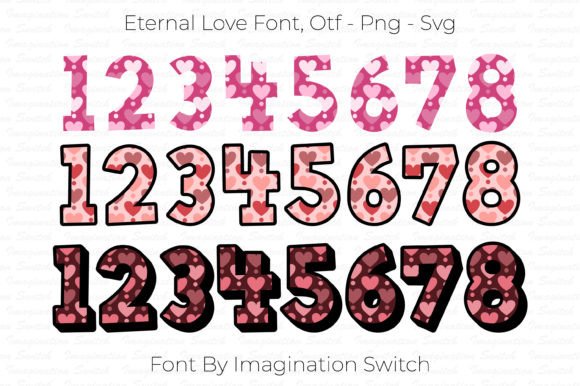 Eternal Love Font - Preview 3