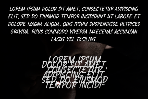Grock Brush Font - Preview 2