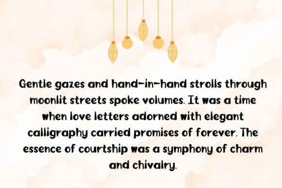 Groovy Era Typeface Font PNG with transparent background - Preview 3