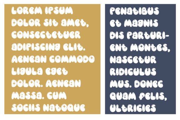 Hippy Holidays Font PNG with transparent background - Preview 3