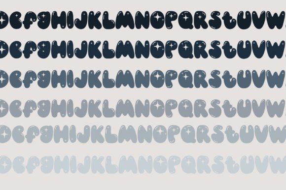 Hippy Holidays Font PNG with transparent background - Preview 4