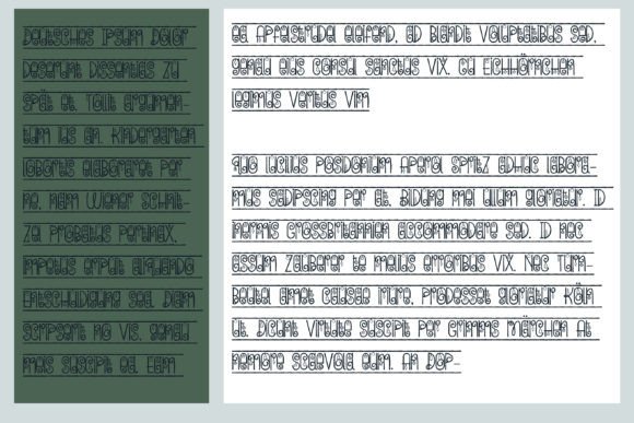 Holiday Border Font - Preview 6