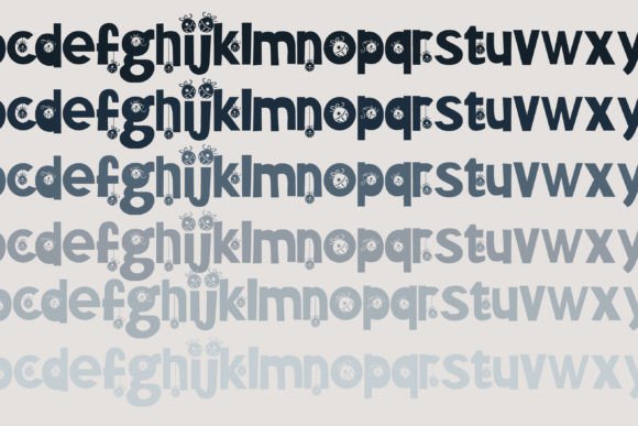 Jingaling Bells Font PNG with transparent background - Preview 4