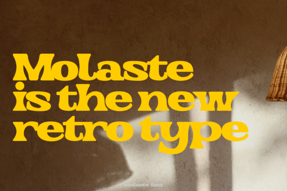 Molaste Font PNG with transparent background - Preview 3