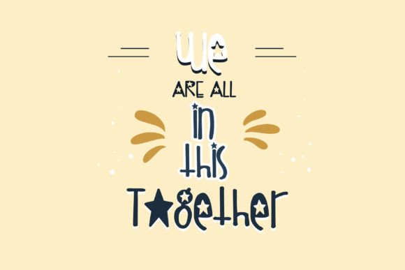 Oh Little Star Font PNG with transparent background - Preview 1