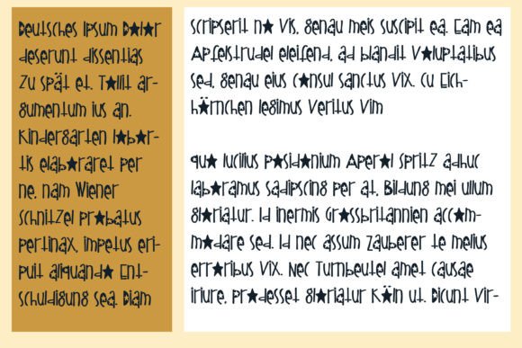 Oh Little Star Font PNG with transparent background - Preview 6