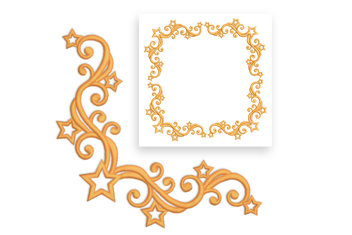 Star Border and Corner