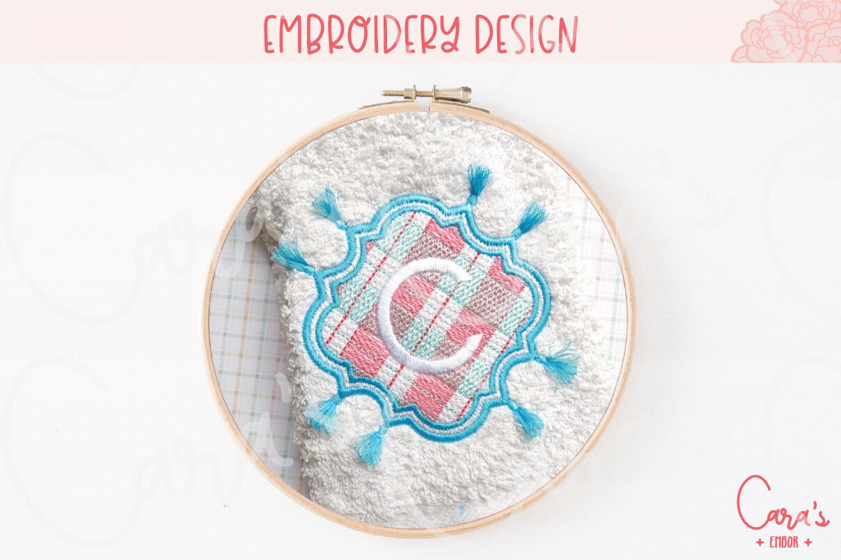 Towel Monogram Frame