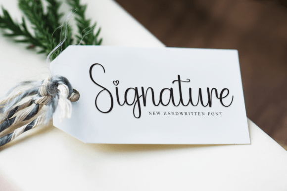 Autography Font - Preview 4