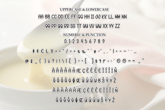 Butter Milk Font - Preview 6