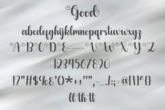 Good Font - Preview 5