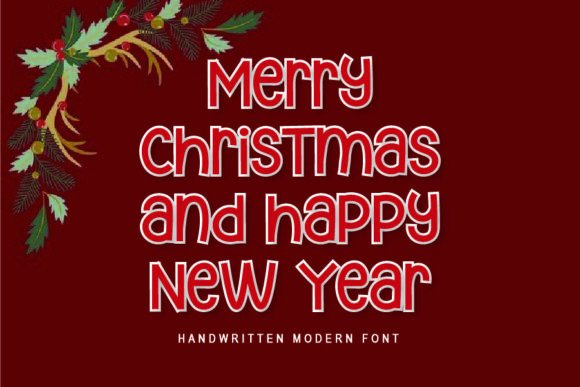 Jingle Santa Font - Preview 1