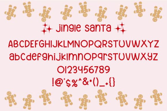 Jingle Santa Font - Preview 4