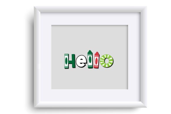 Krayola Kristmas Font PNG with transparent background - Preview 2