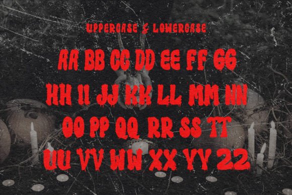 Lusio Ember Font PNG with transparent background - Preview 1