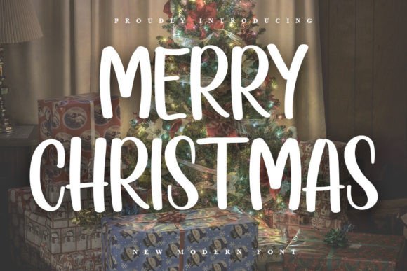 Merry Christmas Script & Handwritten Font By ABBAsalam