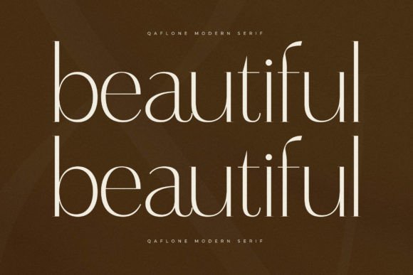 Qaflone Font PNG with transparent background - Preview 1