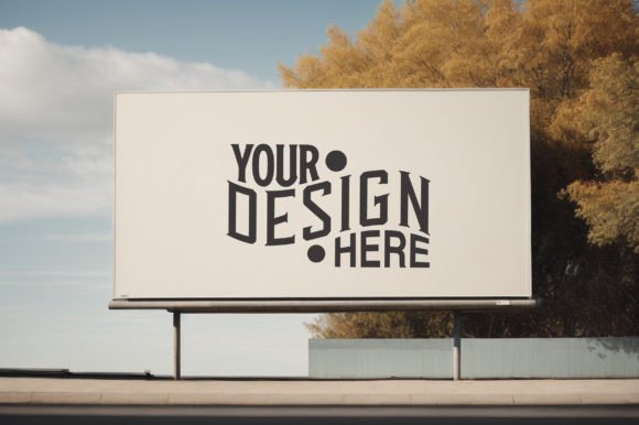 Card Mockups, Paper Mockups Illustration Panneaux d'affichage Par Black Bird Studio