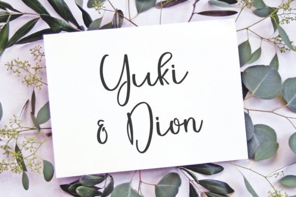 December Vibes Font - Preview 2