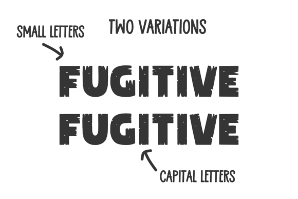 Fugitive Font - Preview 1