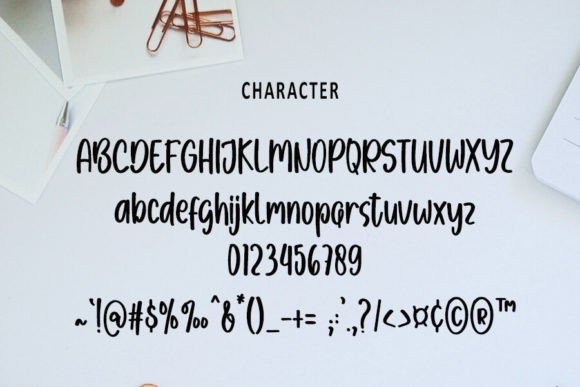 January First Font PNG with transparent background - Preview 5