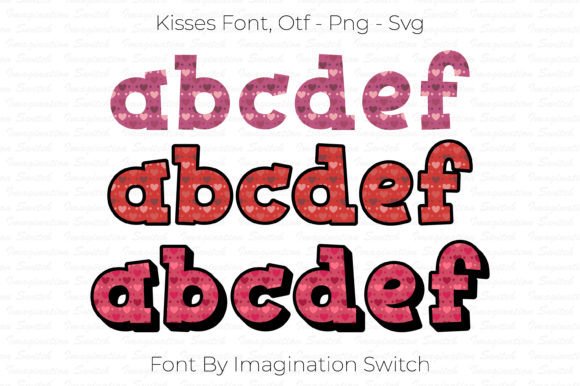 Kisses Font - Preview 2