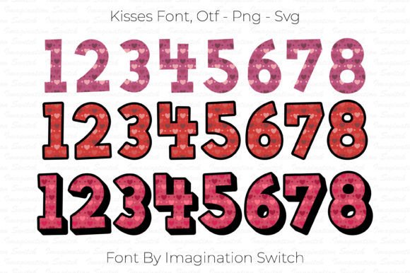 Kisses Font - Preview 3