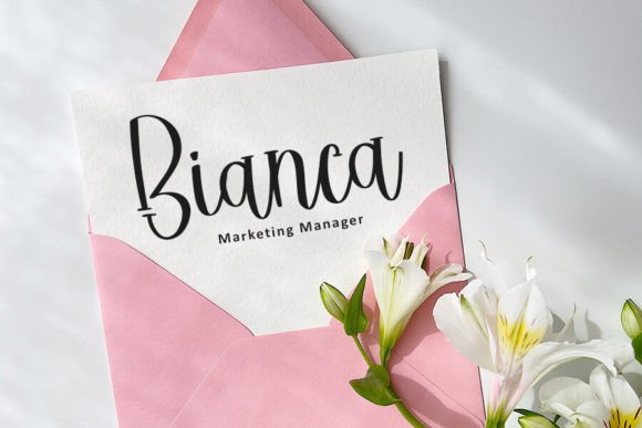 Perfection of Love Font PNG with transparent background - Preview 2