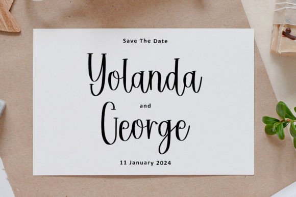 Perfection of Love Font PNG with transparent background - Preview 5