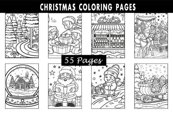 Christmas Coloring Pages for Adults