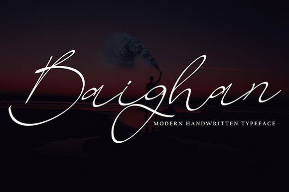 Baighan Font by Pineungtype & Missinklab · Creative Fabrica