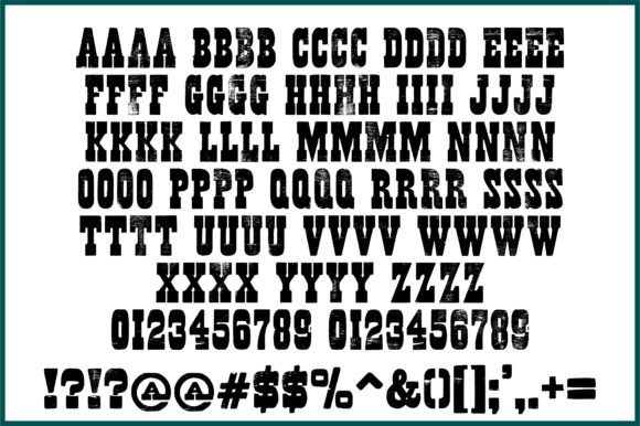 Bear Bar Font - Preview 5