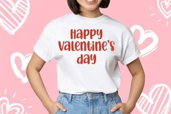 Beautiful Valentine Font PNG with transparent background - Preview 1