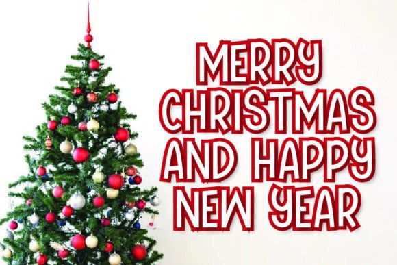 Christmas Font - Preview 3