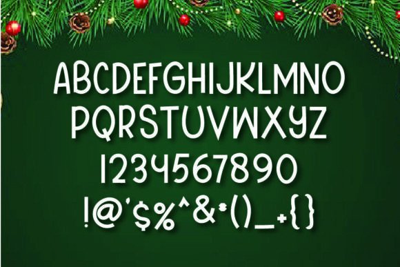 Christmas Font - Preview 4