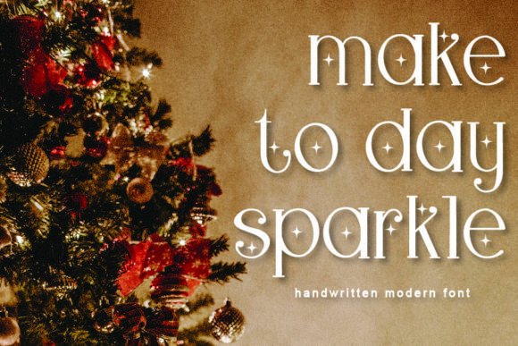 Christmas Holiday Font - Preview 1