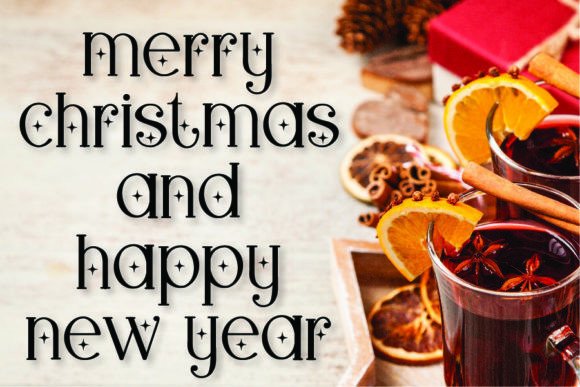 Christmas Holiday Font - Preview 3