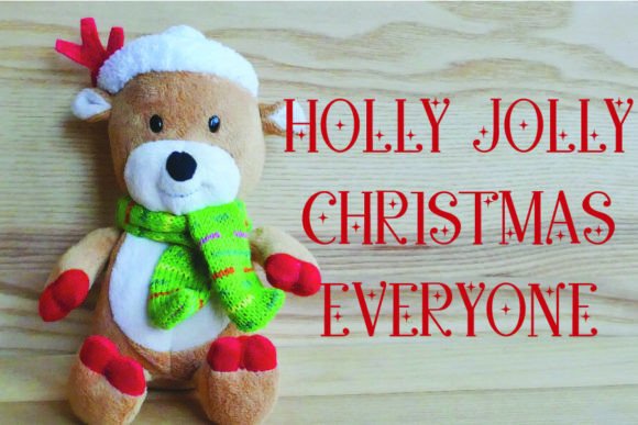 Christmas Holiday Font - Preview 4