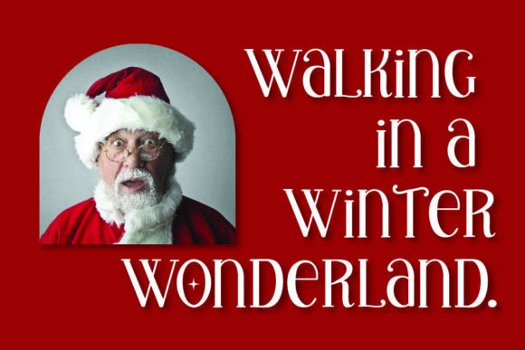 Christmas Season Font - Preview 4