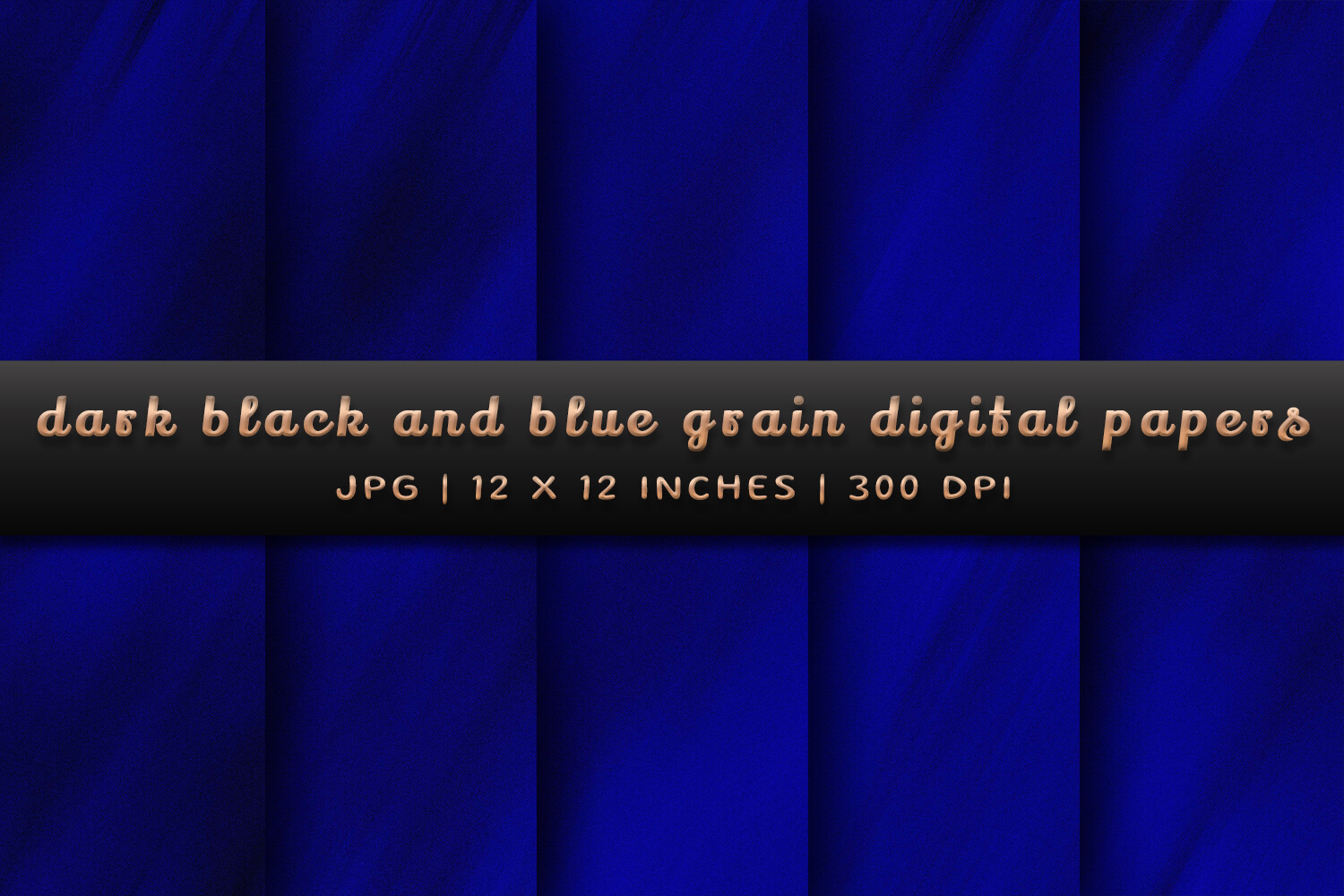 Dark Black and Blue Grain Digital Papers Graphic by Pugazh Logan ...