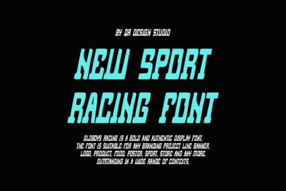 Globoys Racing Font - Preview 1