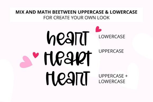 Heart Whispers Font PNG with transparent background - Preview 6