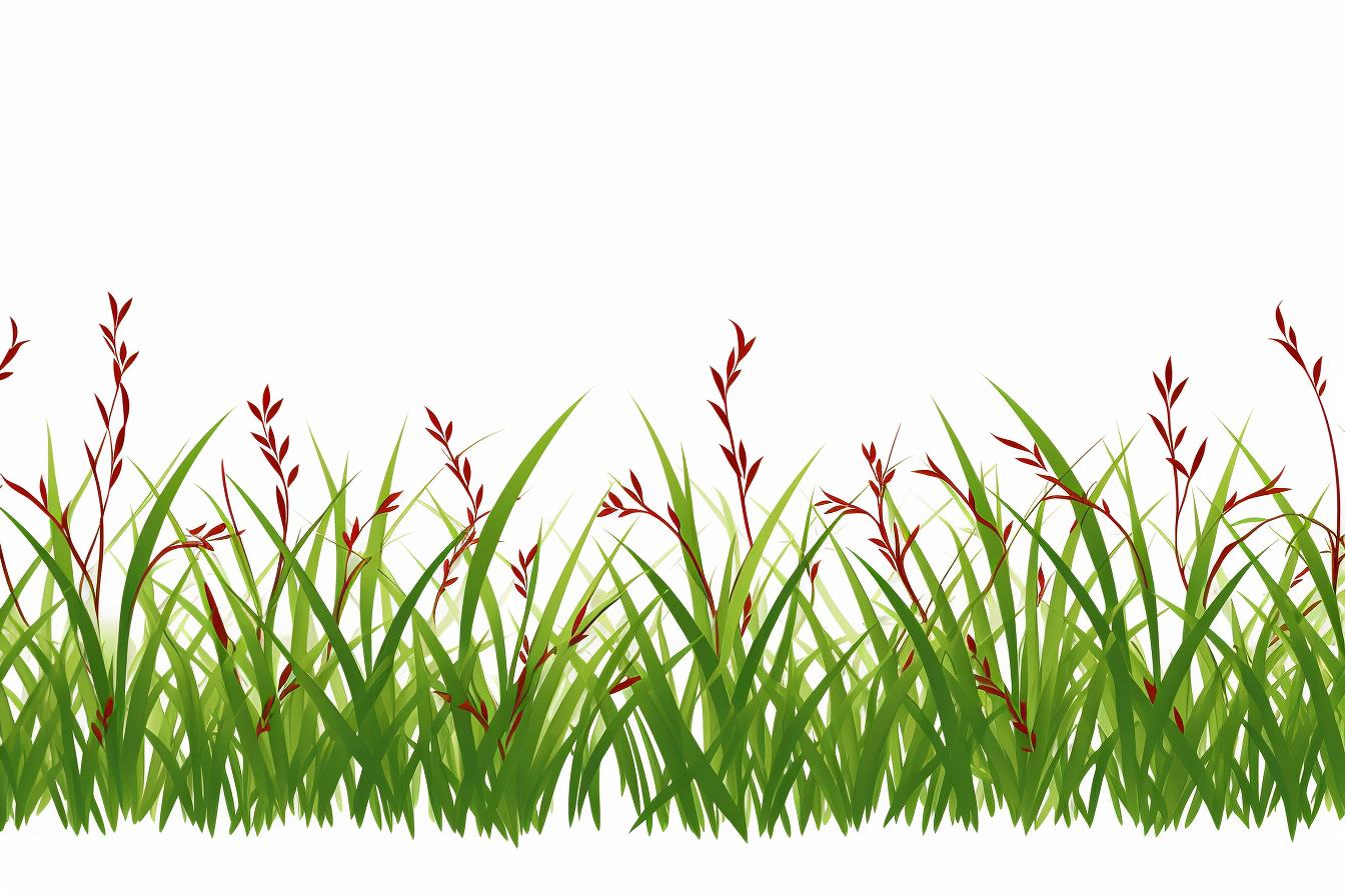 High Quality Green Grass on White BG Graphic by saydurf · Creative Fabrica